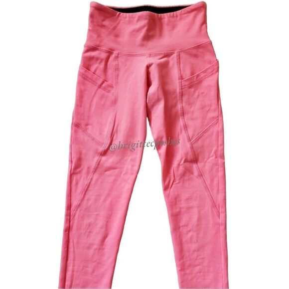 FLYWHEEL Cropped Salmon Leggings  - Picture 6 of 8
